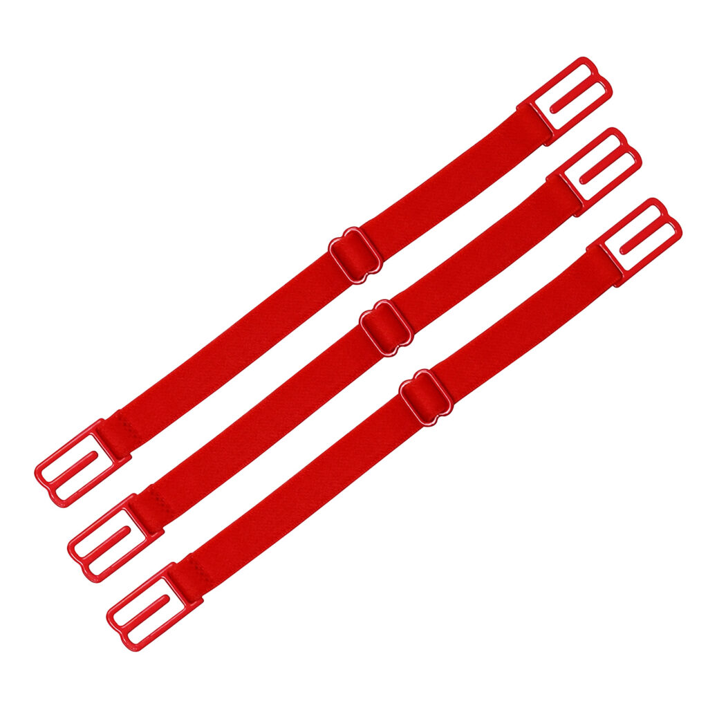 Razor Clips Bra Straps 3 Pack (Red) RAZOR CLIPS